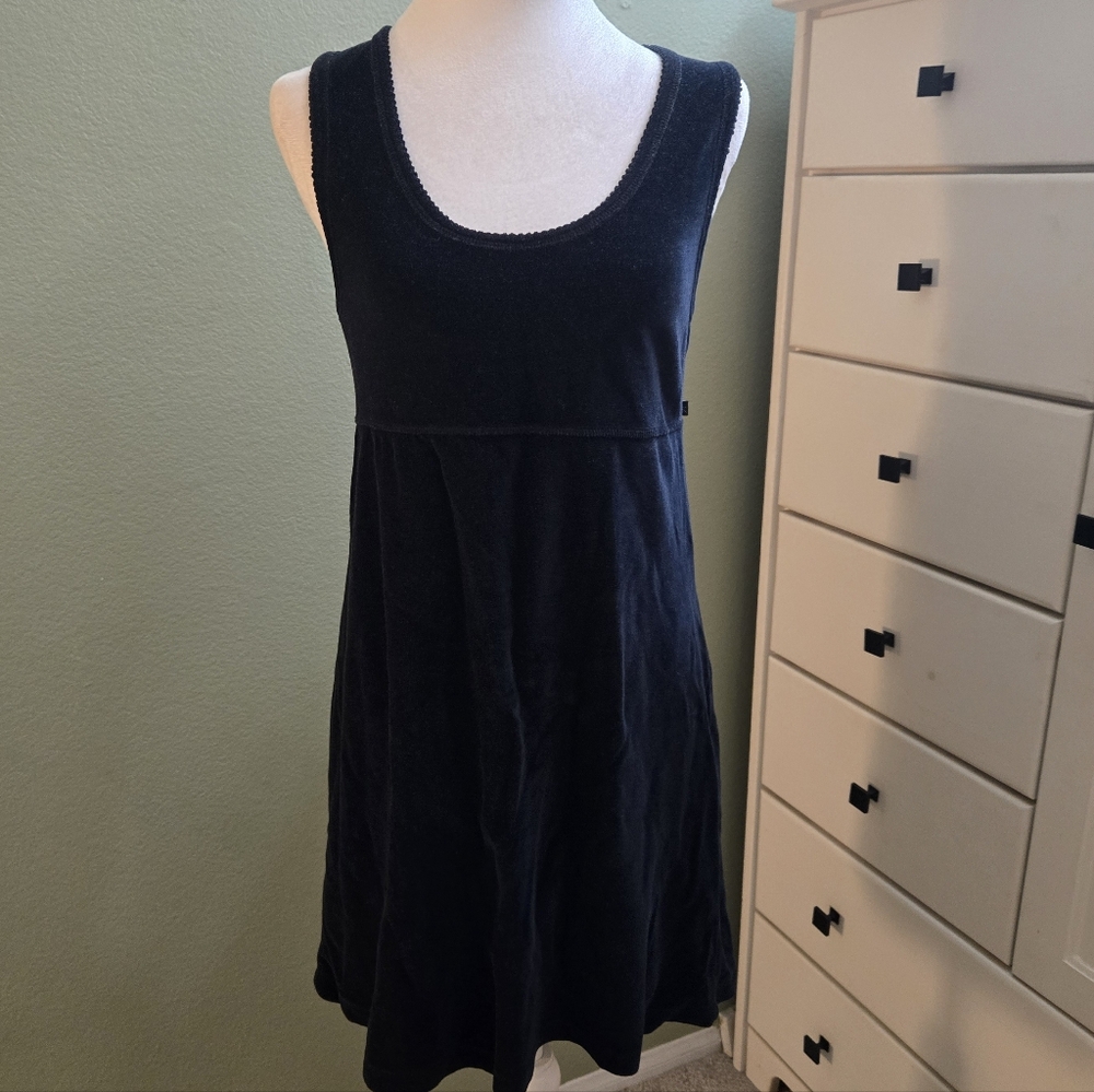 Calvin Klein Women's Stretch Velvet Tank Dress